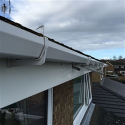 Gutter, Fascia and Soffit after cleaning, Valley Road, Ipswich, Suffolk